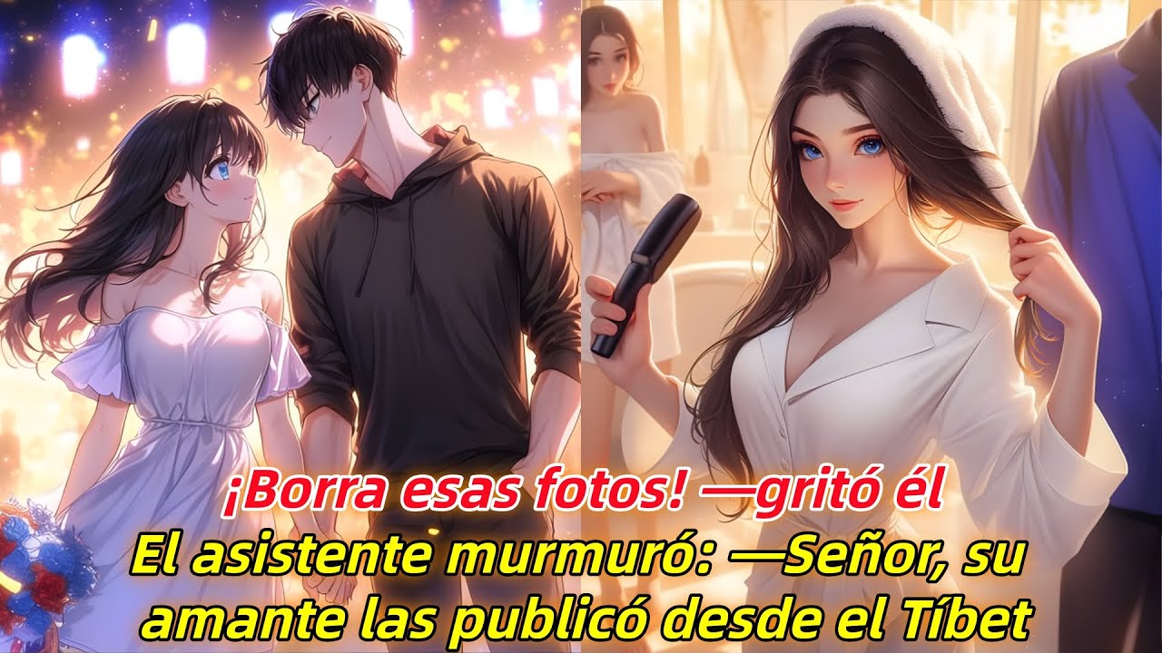 ¡Borra esas fotos! —gritó él. El asistente murmuró: —Señor, su amante las publicó desde el Tíbet.