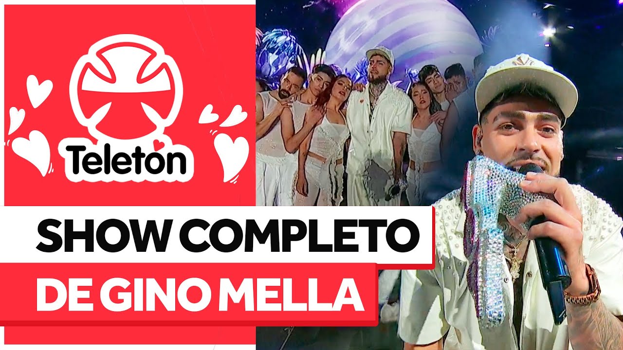 ¡CON MUCHO TALENTO!: Gino Mella hizo vibrar al Estadio Nacional en el cierre de Teletón 2025