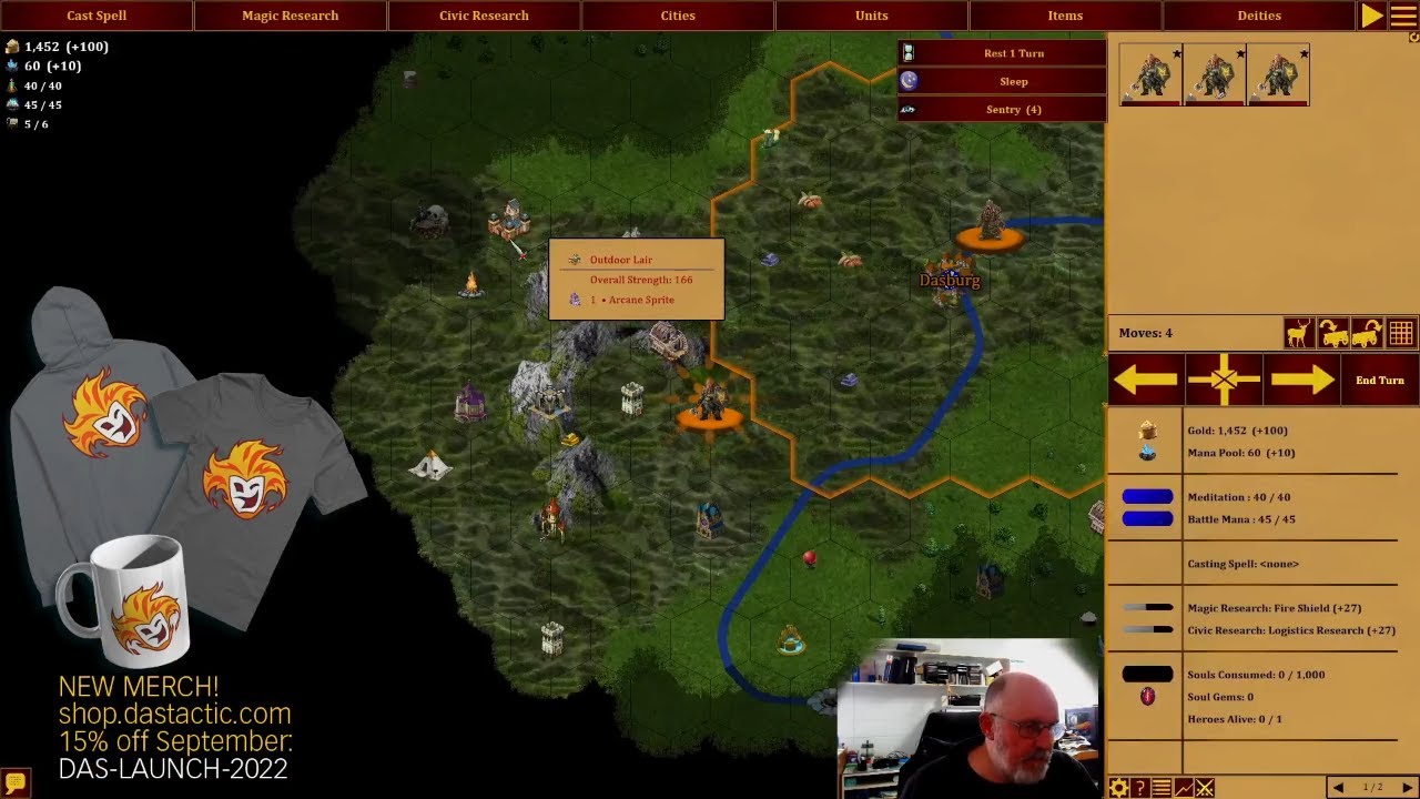 DEITY EMPIRES ~ 02 Combat and Spell Casting