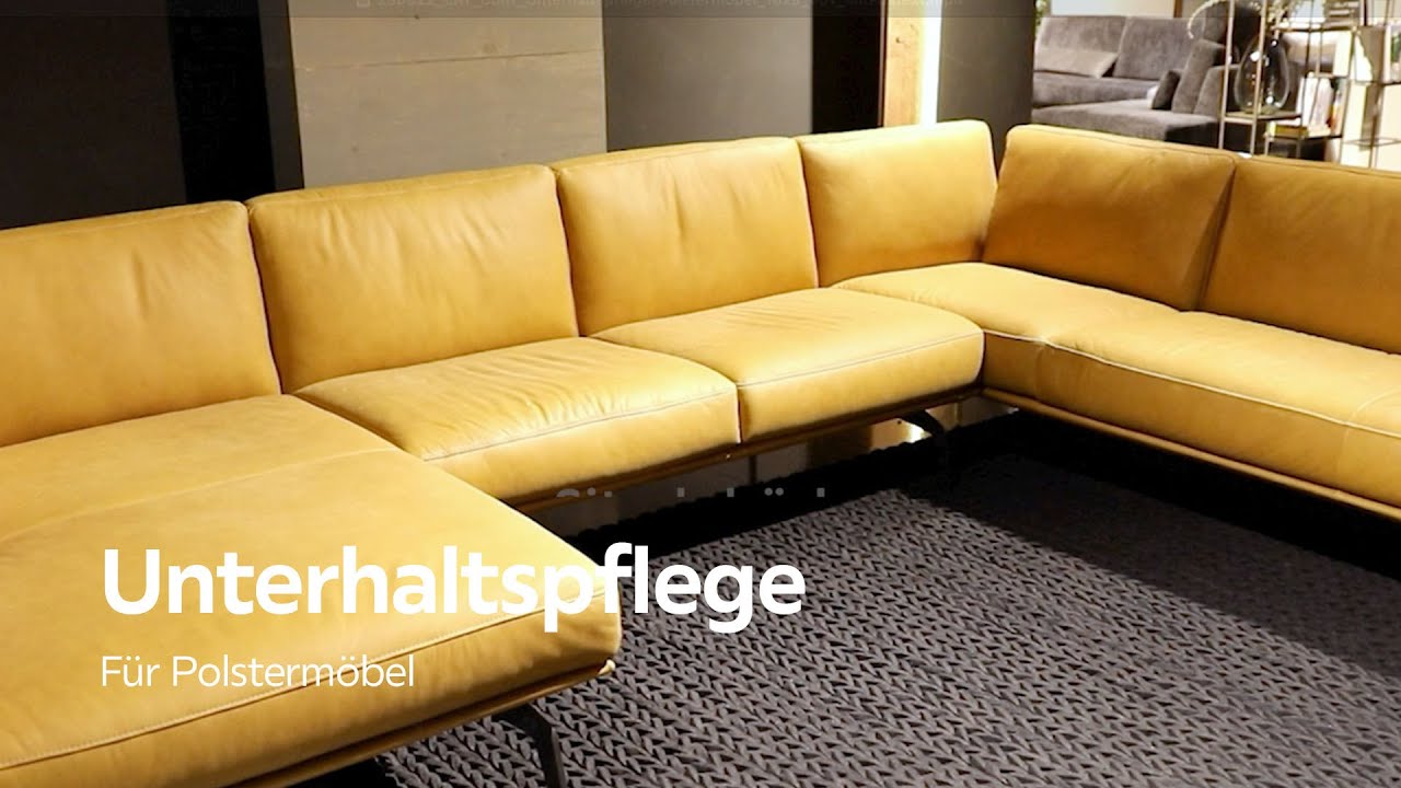 Unterhaltspflege für Polstermöbel