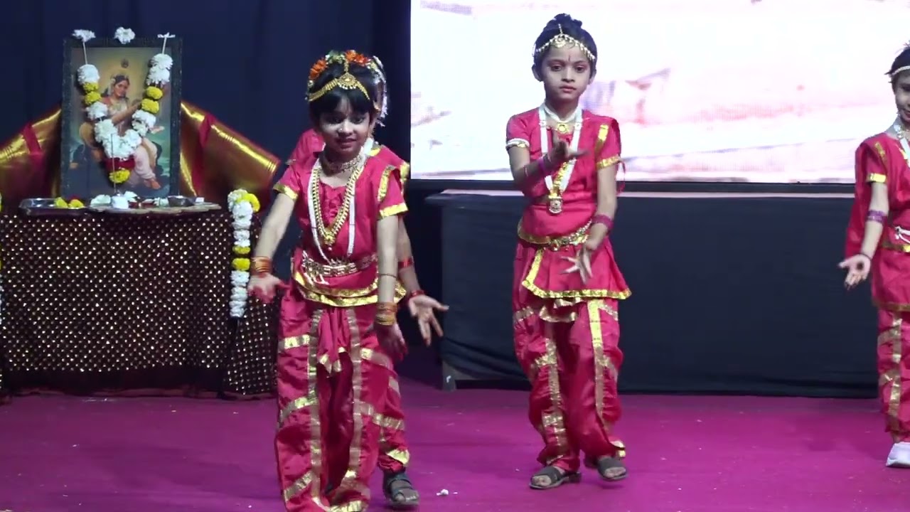 Rythams of India Sr. Kg girls