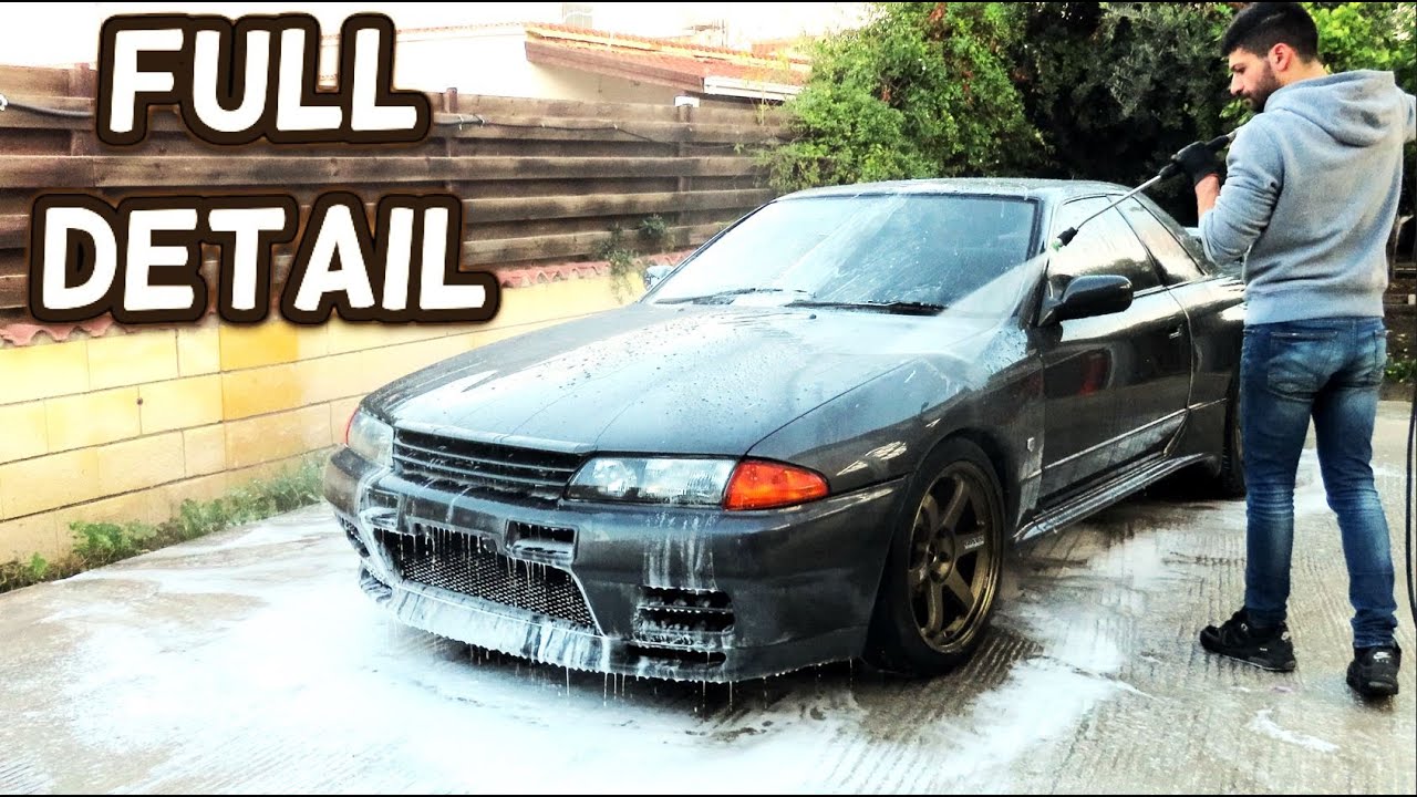 Nissan Skyline GTR R32 - Wash, Polish & Coating ASMR