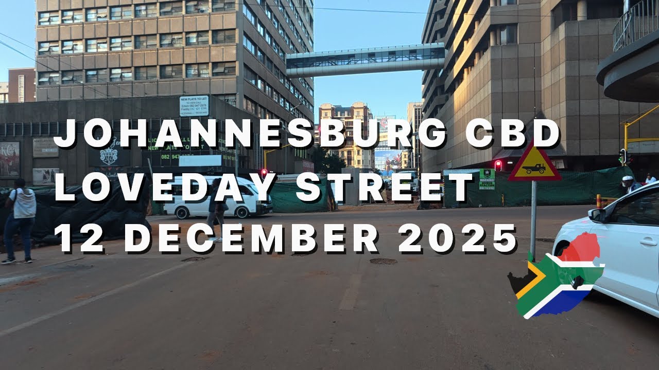 Johannesburg CBD | Loveday Street | 12 December 2025 #johannesburg #southafrica #friday #december