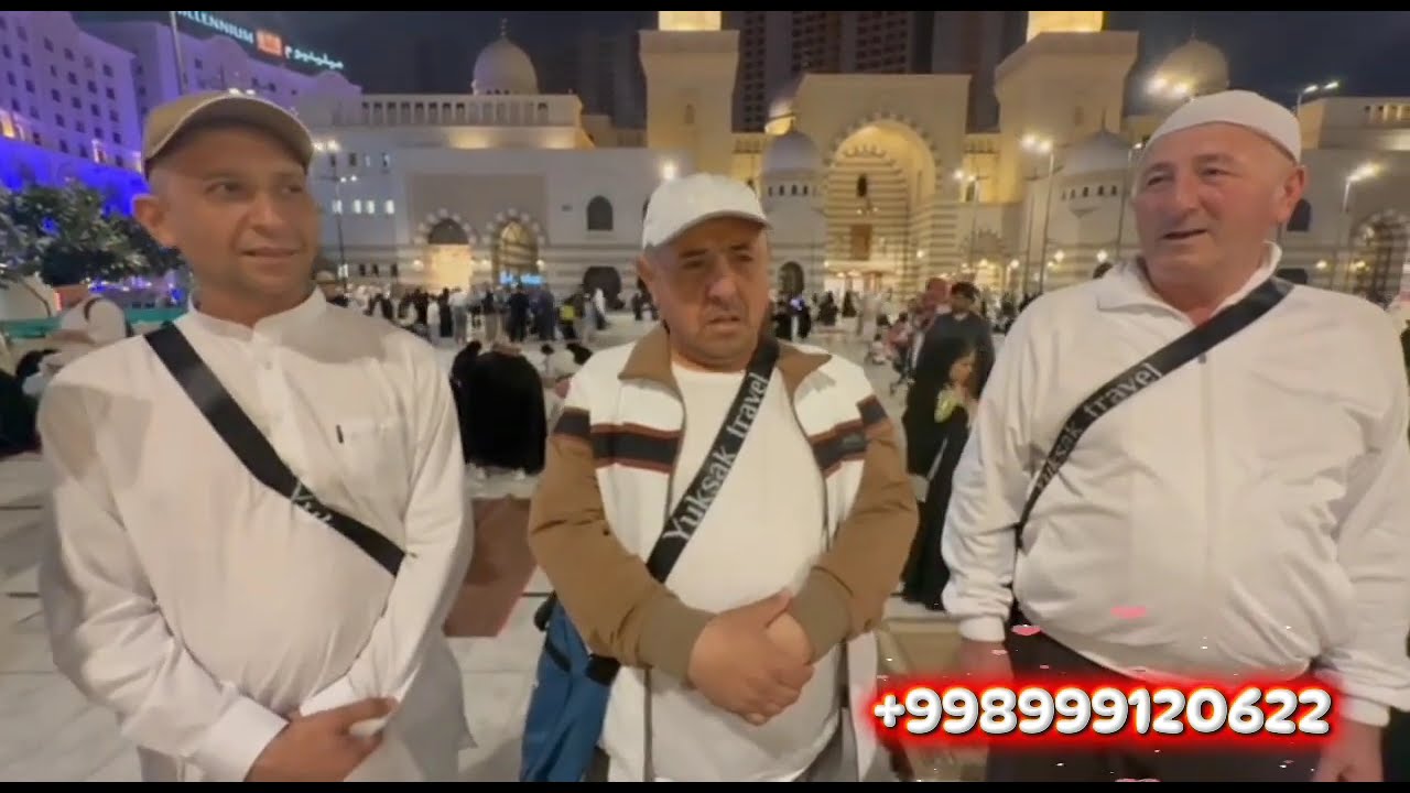 МАХСУДАЛӢ ҲОҶӢ БО АҲЛИ ГУРӮҲ ДАР ЗИЁРАТИ МАСҶИДИ 