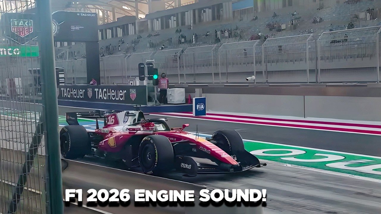 F1 2026 INSANE Engine Sound Exclusive Footage!
