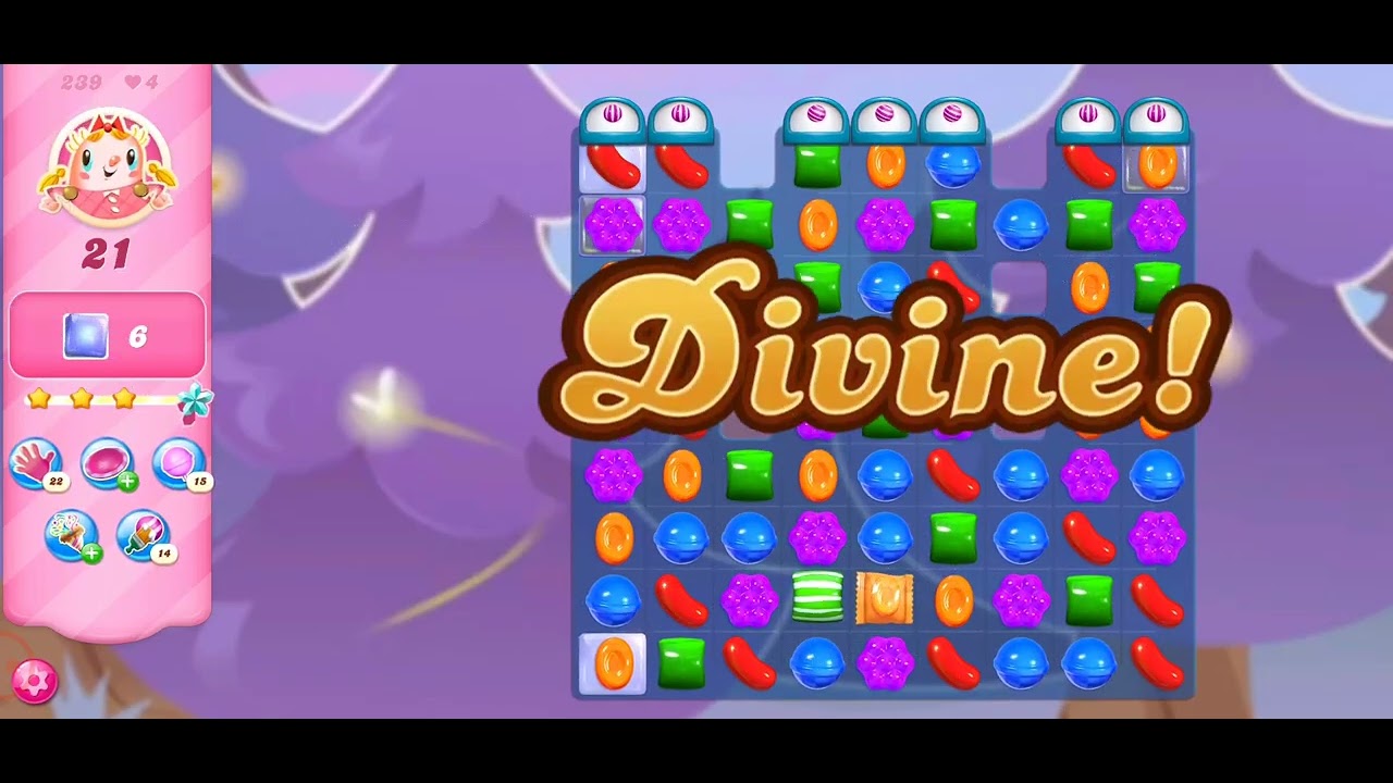Candy Crush Saga: уровни с 234 по 245