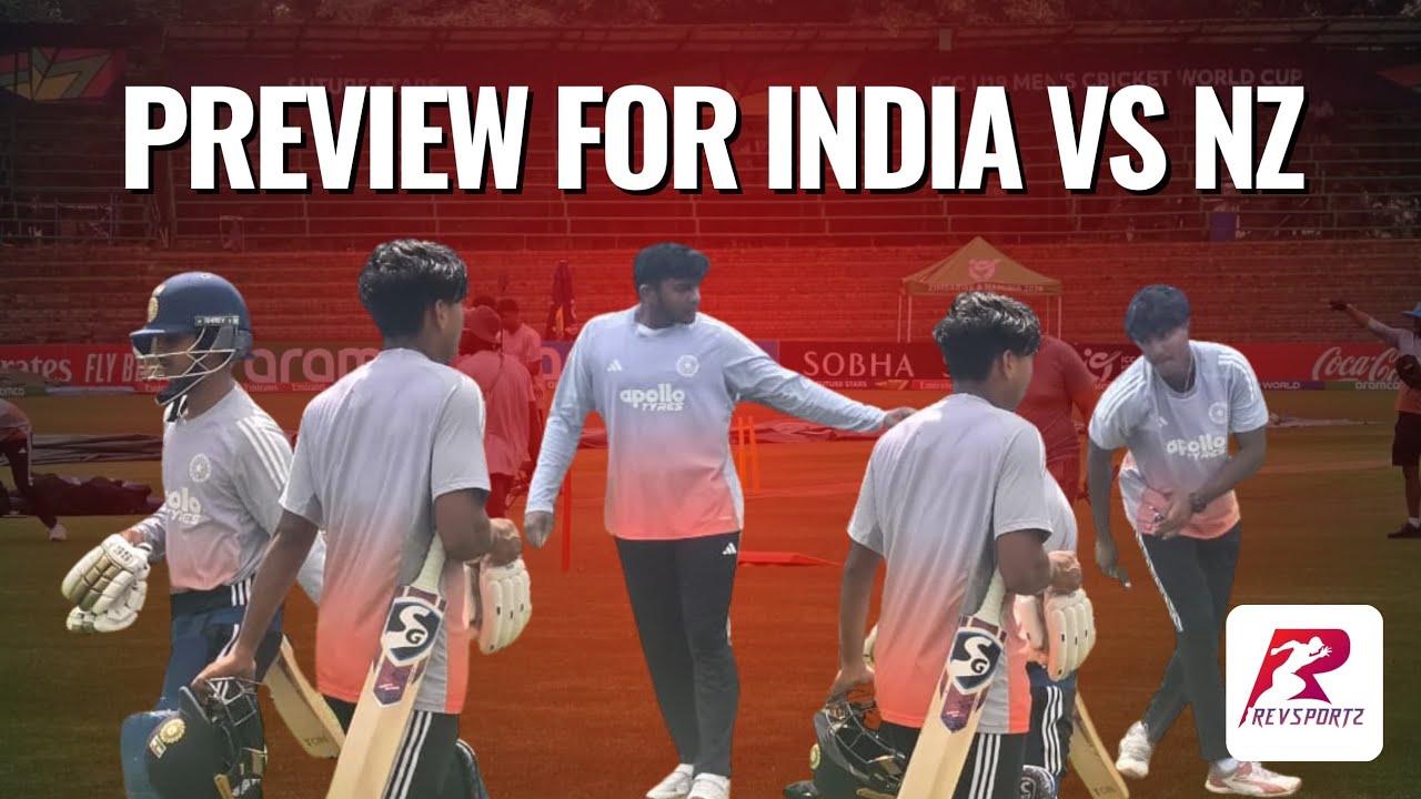 Preview India Vs New Zealand & A potential India vs Pak on 1st of Feb in Super 6 #U19WC