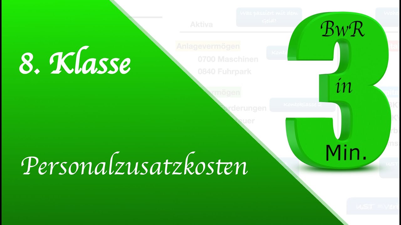 5. 4 Personalzusatzkosten