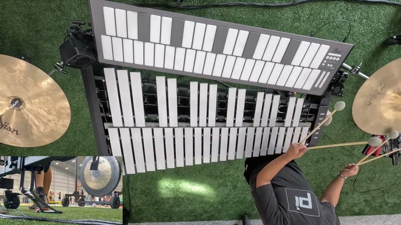 Blue Devils 2023 Vibraphone + Pedal Cam-Emma Ferreras