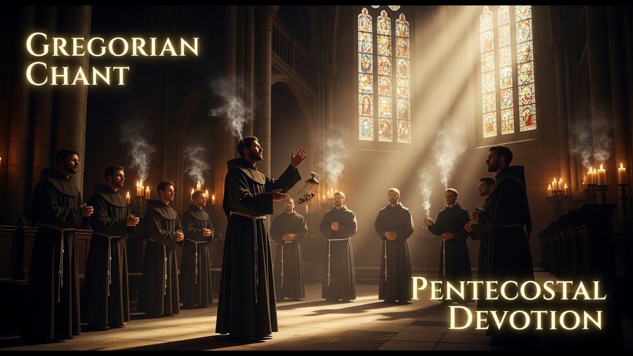 Sacred Harmony, Spirit-Filled Rest | Gregorian Chants and Pentecostal Devotion -  NO ADS