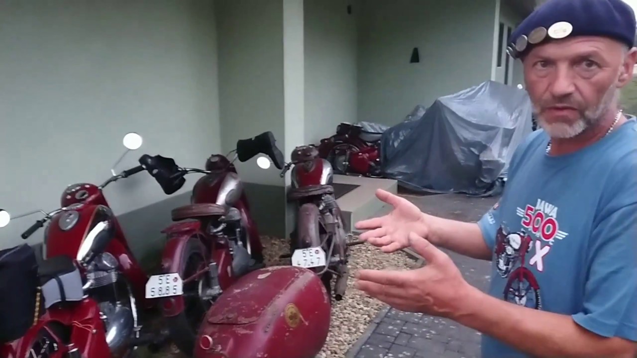 Sraz Jawa 500 OHC 2018 - mnoho krásy najednou