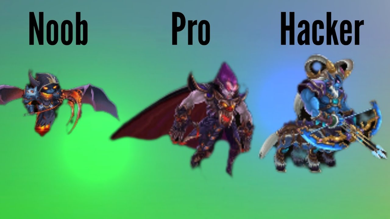 Noob vs Pro vs Hacker | Epic Heroes War