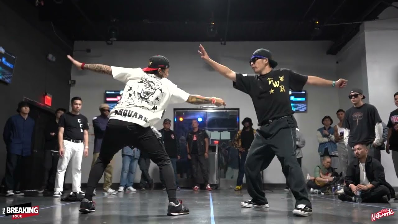 Kei Squared Vs Boogie Rock - Top 16 Rocking - Freestyle Session 25th Anniversary- Pro Breaking Tour