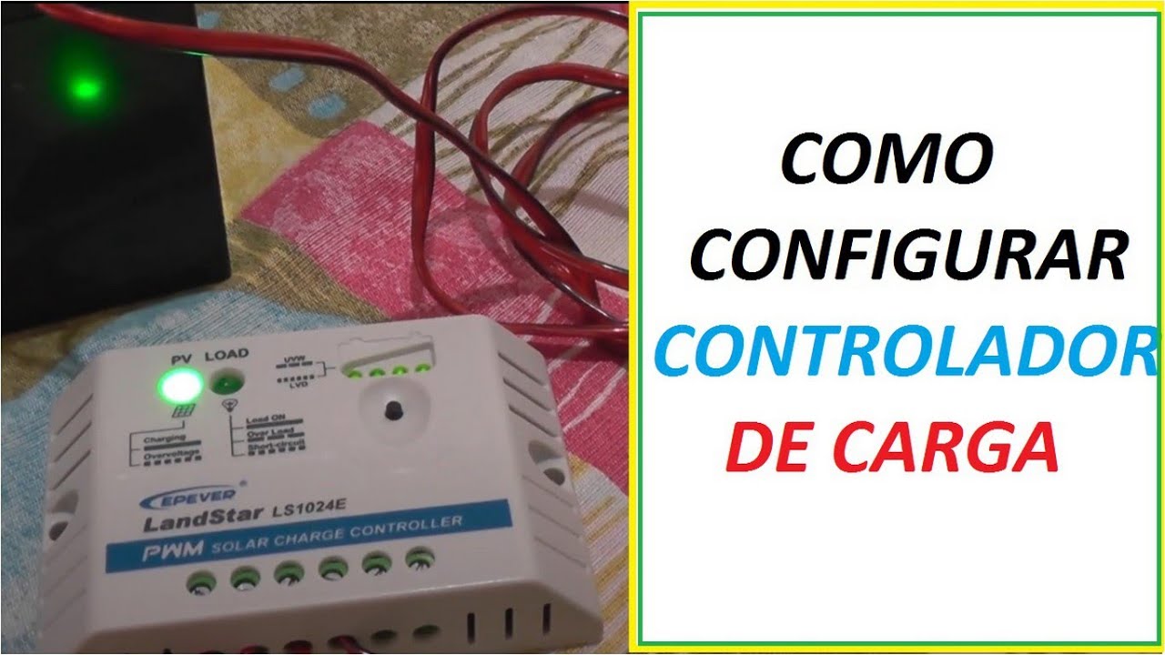COMO CONFIGURAR CONTROLADOR DE CARGA #138