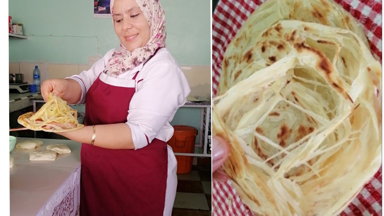 أحسن طرق لتحضير الملوي😋من عند المحترفة إكرام👍