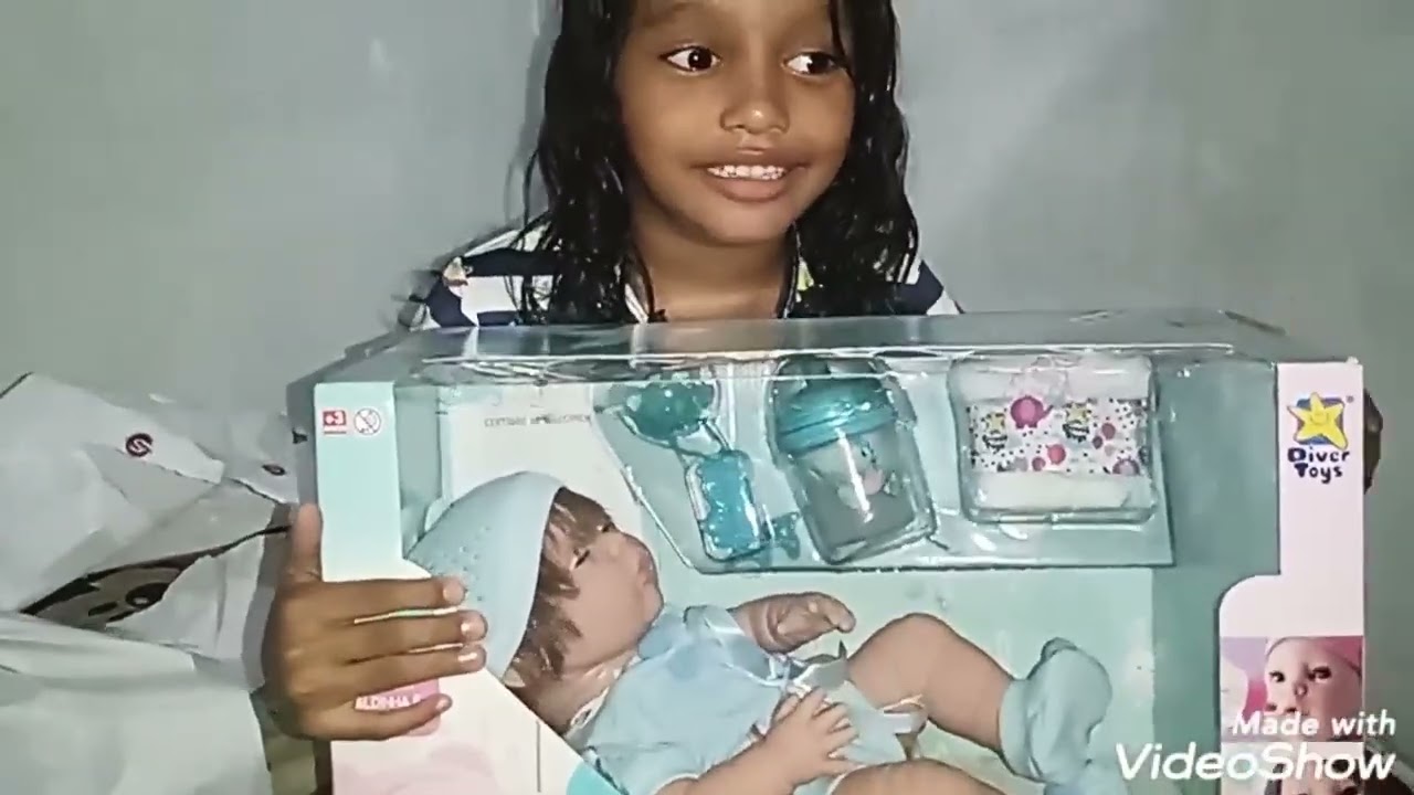 ganhei um bebe reborn pedi um reborn ao meu pai e fui trolada