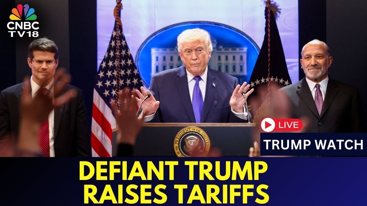 LIVE | Defiant Donald Trump Hikes Tariff To 15% Despite Court Setback | The Trump Tariff Twist