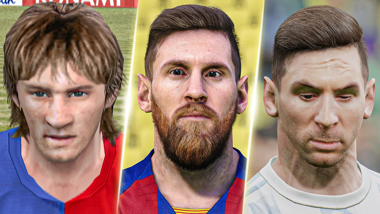 🇦🇷 LIONEL MESSI - PES Evolution (04-24) #PES #efootball #efootball2024 #fc24 #messi #barcelona