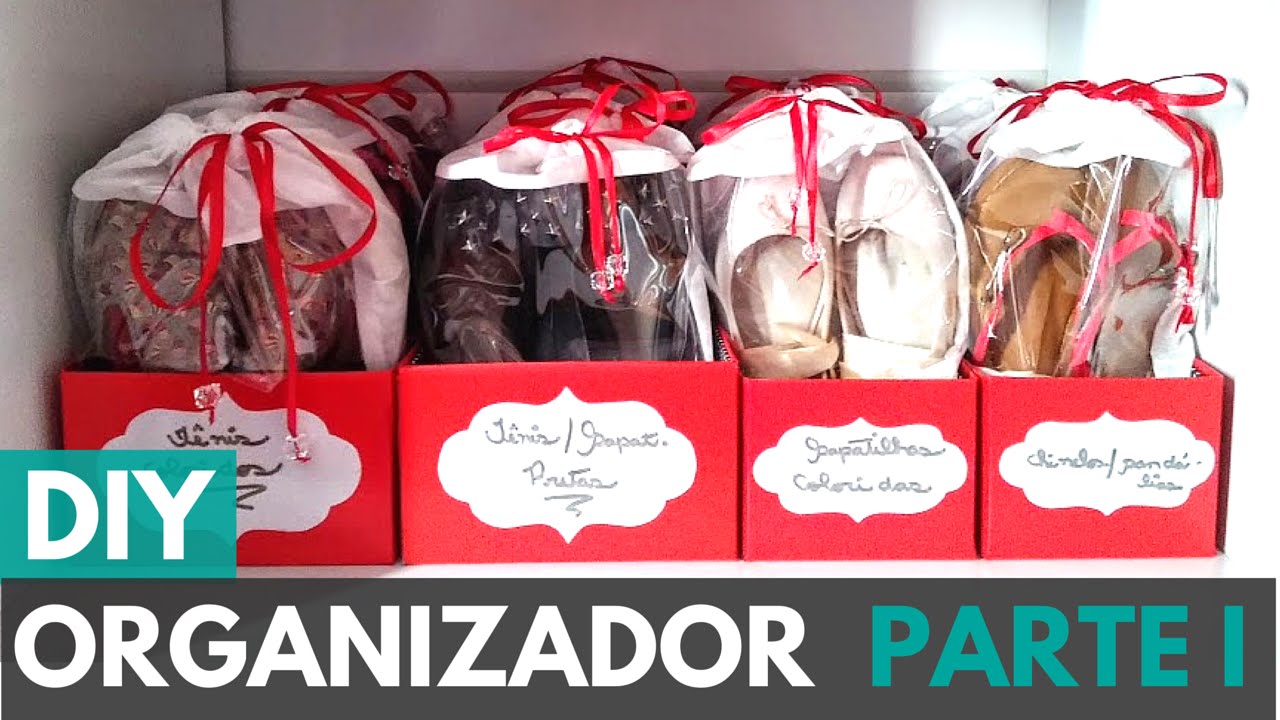 Organizador de sapatos - Parte I /DIY - Faça você mesmo
