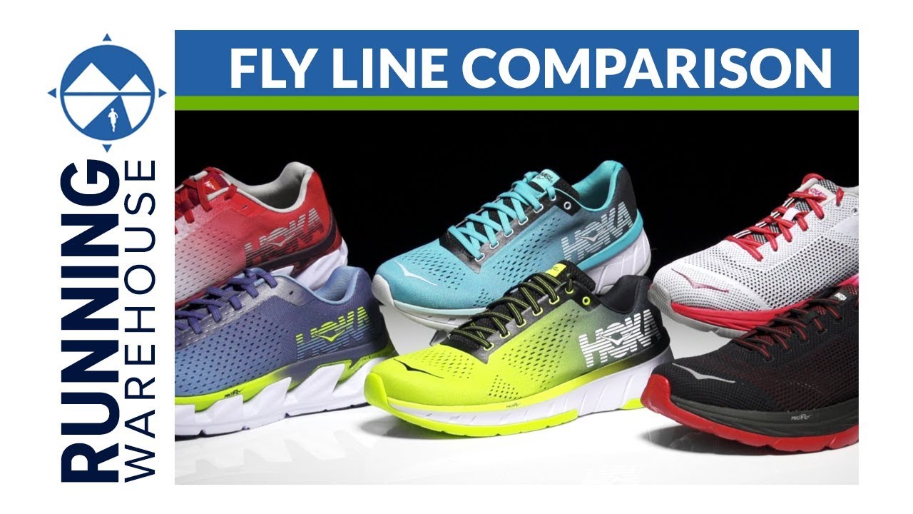 HOKA ONE ONE Fly Collection Comparison