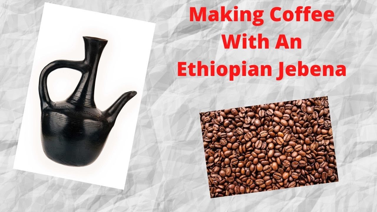 Traditional Ethiopian Coffee Using A Jebena