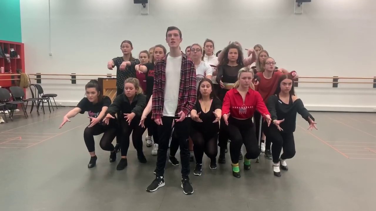 “Wait for it” from Hamilton, first rehearsal by Newcastle College Musical Theatre