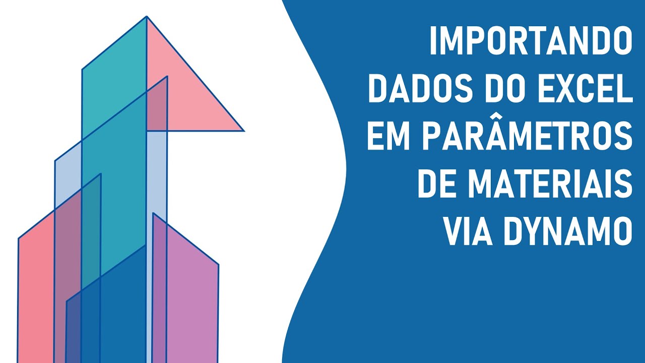 Importando dados do excel em parâmetros de materiais via dynamo