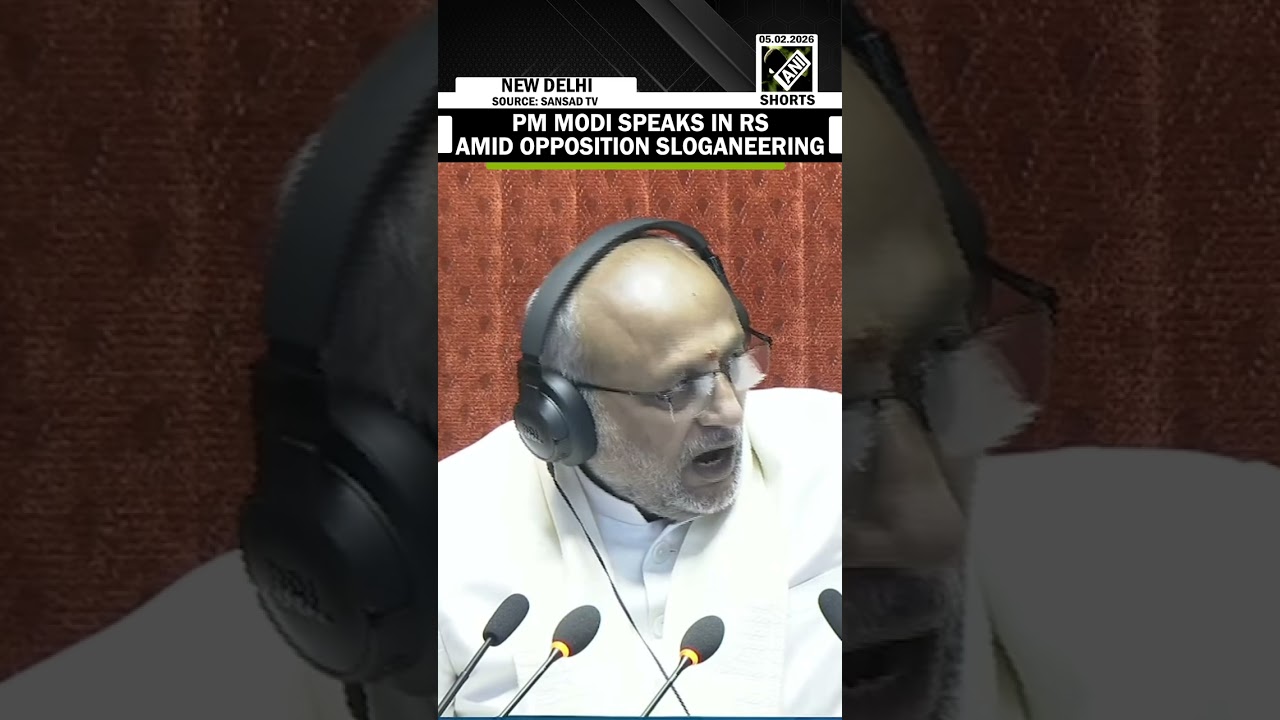 Budget Session 2026: PM Modi addresses Rajya Sabha despite opposition continuous sloganeering