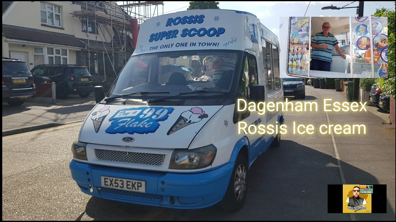 Rossis Super Scoop Ice Cream Ice cream van music/chime/The Spring Chime/Dagenham Essex