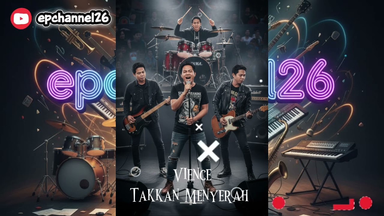 Vience - Takkan Menyerah || Lagu Terbaru || No Copyright || Viral Lagu Rock 90-an 