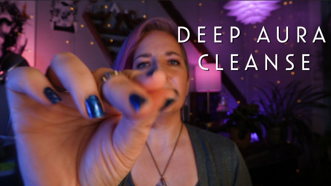 Aura Cleanse & Brushing - ASMR Reiki Negative Energy Cleanse - Brushing, Plucking, Pulling, Relaxing