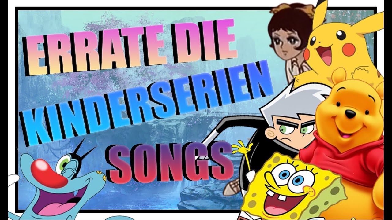 [German] Kinderserien Song Quiz 💙​💙​💙​ - Kannst du die Songs erraten?!? 🤯