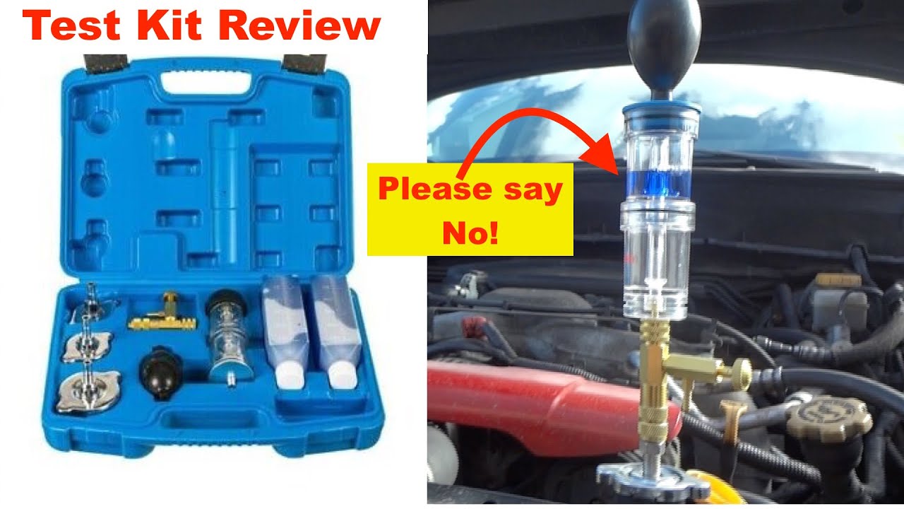 RELD Professional Head Gasket Tester Combustion Leak Test Kit Detector