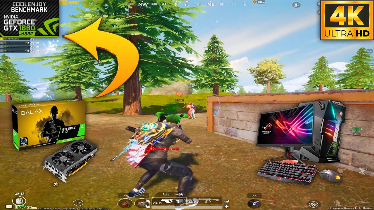 This GPU DESTROYED PUBG Emulator 😈 GTX 1660 SUPER