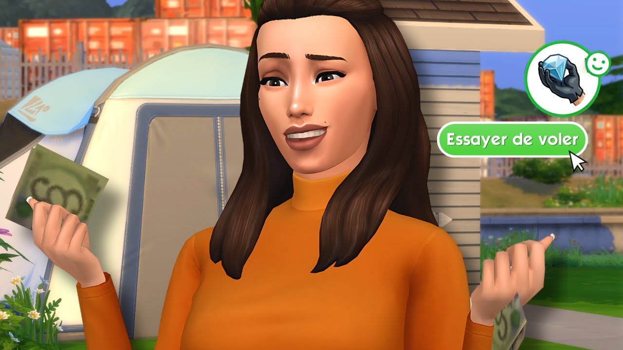 Comment devenir cambrioleur dans les Sims 4... sans MODS ! 💰🔑