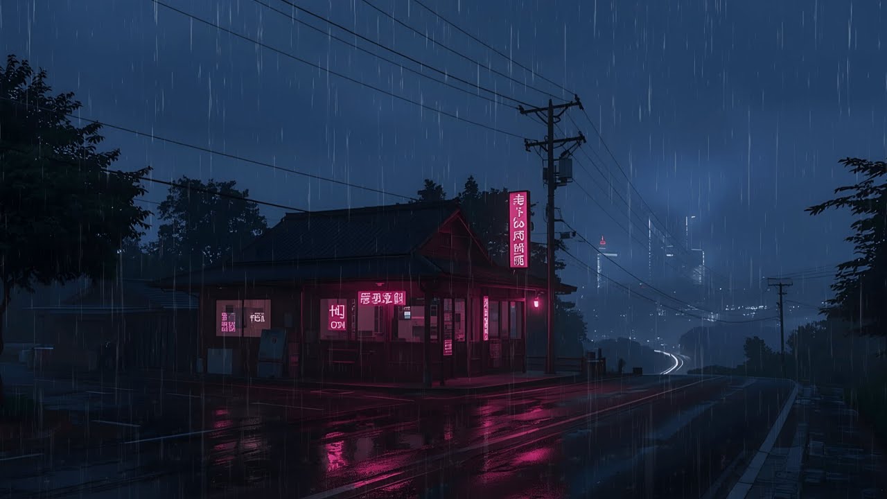 Rainy Lofi Ambience 🌧️ Lofi Chill & Relax | Study, Sleep, Focus