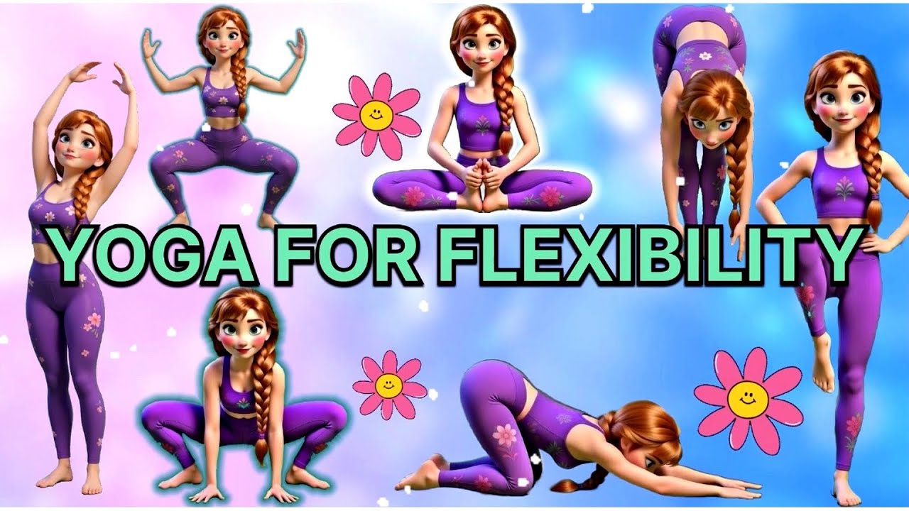 Fun & Easy Kids Yoga for Flexibility ✨ Stretching Adventure for Children #kidsyoga  #yogaforkids 