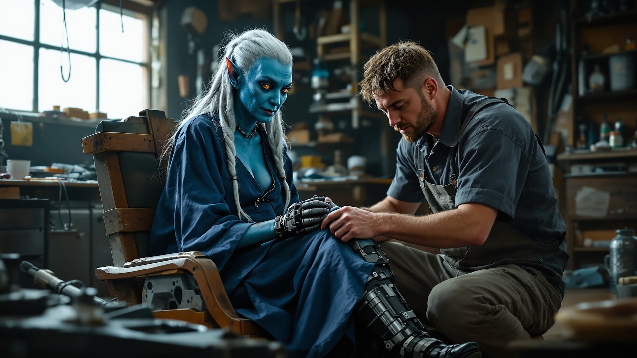 &ldquo;&lsquo;I Can&rsquo;t Walk Anymore,&rsquo; the Old Alien Said &mdash; The Human Mechanic Changed the Galaxy&rdquo;