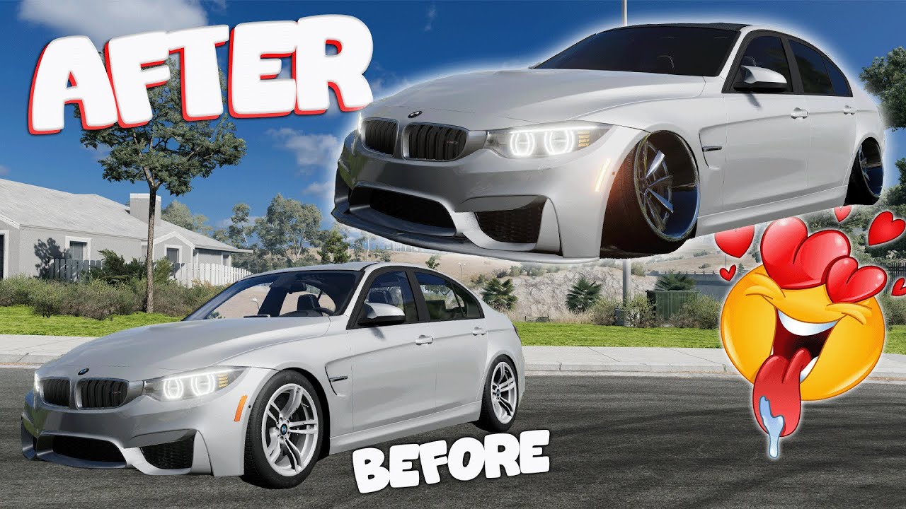 How To SLAM & CAMBER ANY Modded Car In Beamng.Drive
