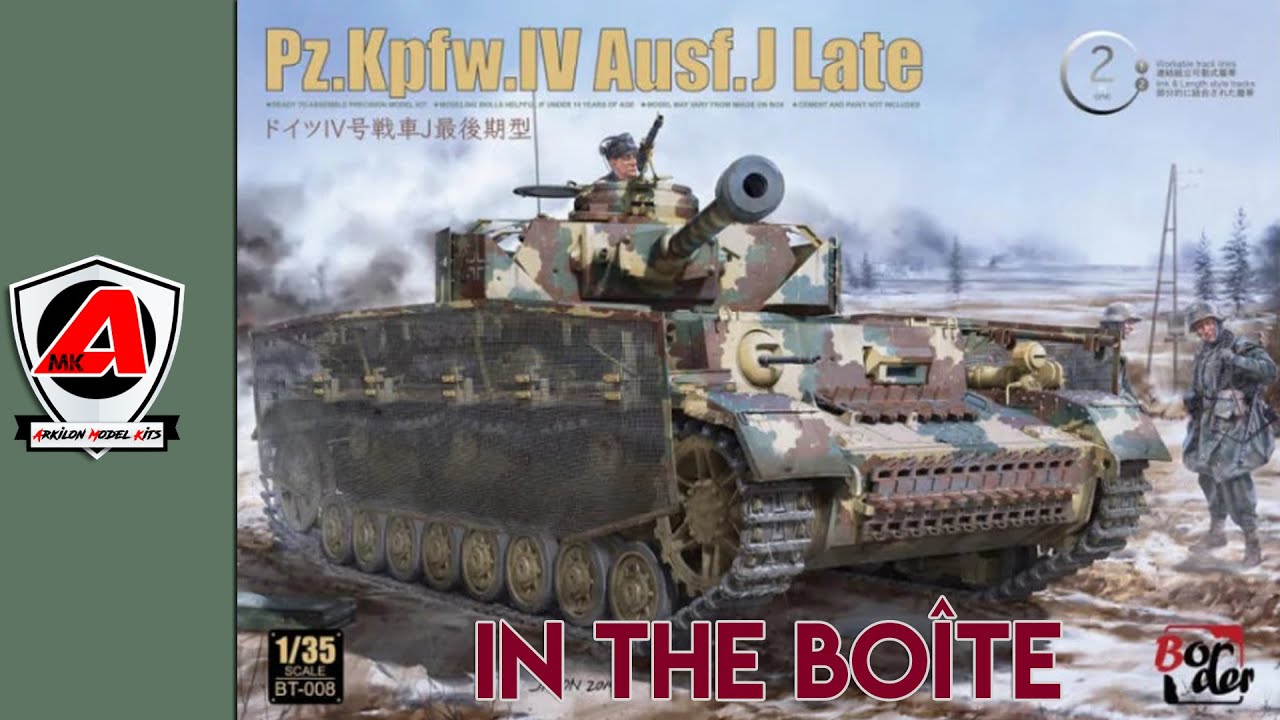 #19 In The Bo&icirc;te : Pz.Kpfw.IV Ausf.J Last 1/35 Border Model (BT-008)