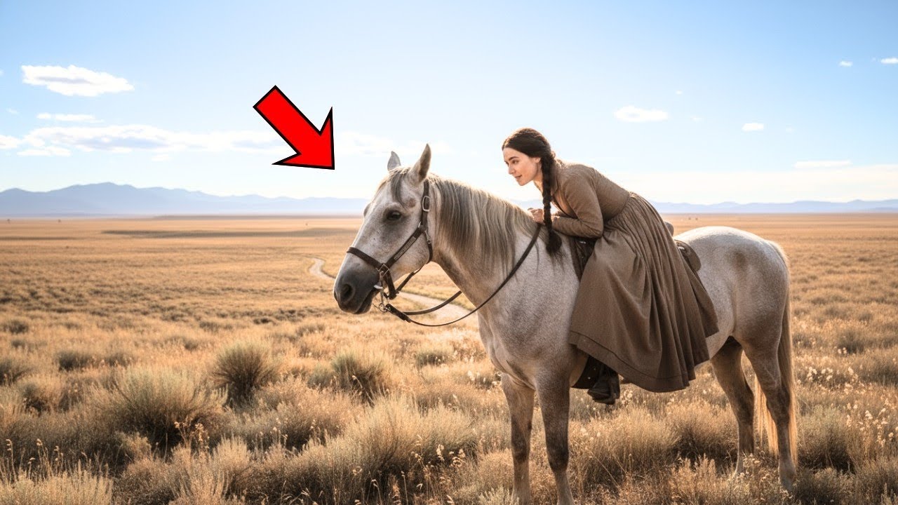 “Seja Livre Como Você Merece!” — Disse A Mulher Ao Cavalo Magro Que Ela Havia Libertado.