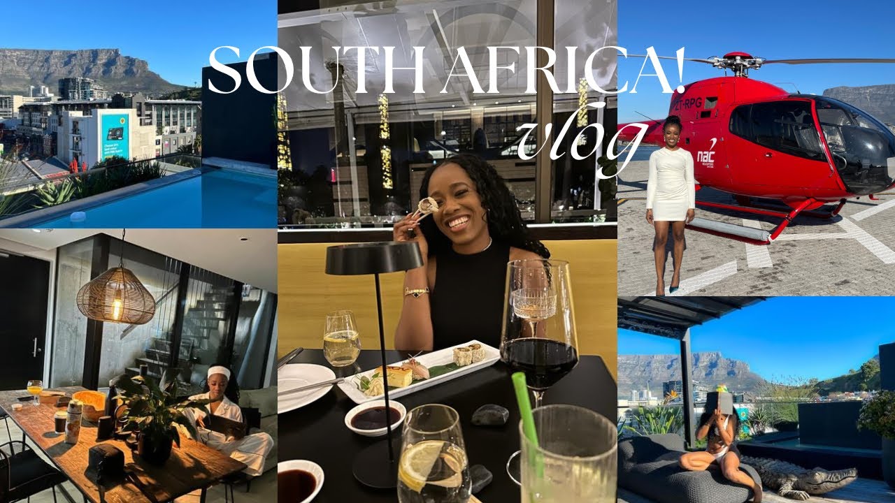 TRAVEL WITH ME TO SOUTH AFRICA FOR THE FIRST TIME!!! VLOG!