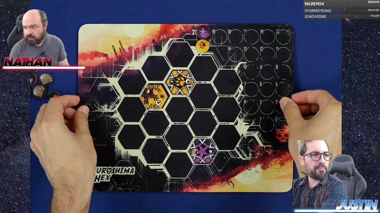 Neuroshima Hex BATTLE! 2 Player Box Set - Learning and Playing fr the first time