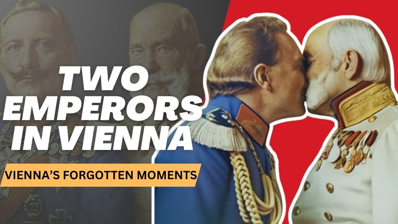 Emperor Franz Joseph I & Emperor Wilhelm II | Rare Footage of Vienna During WWI | Franz Joseph