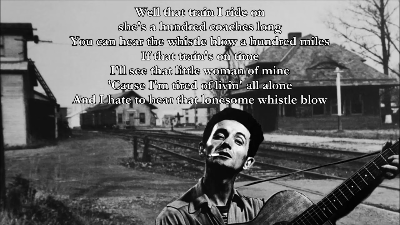 Nine Hundred Miles From Home Woody Guthrie with Lyrics