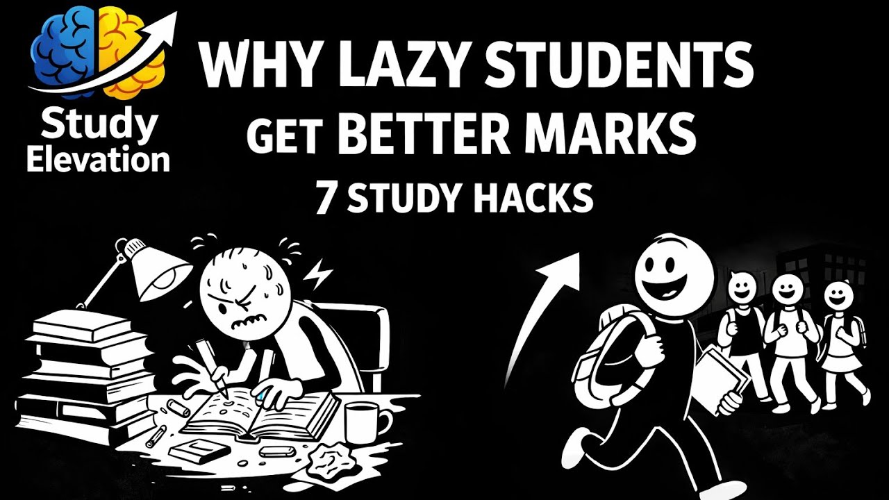 Why Lazy Students Get Better Marks | 7 Smart Study Hacks