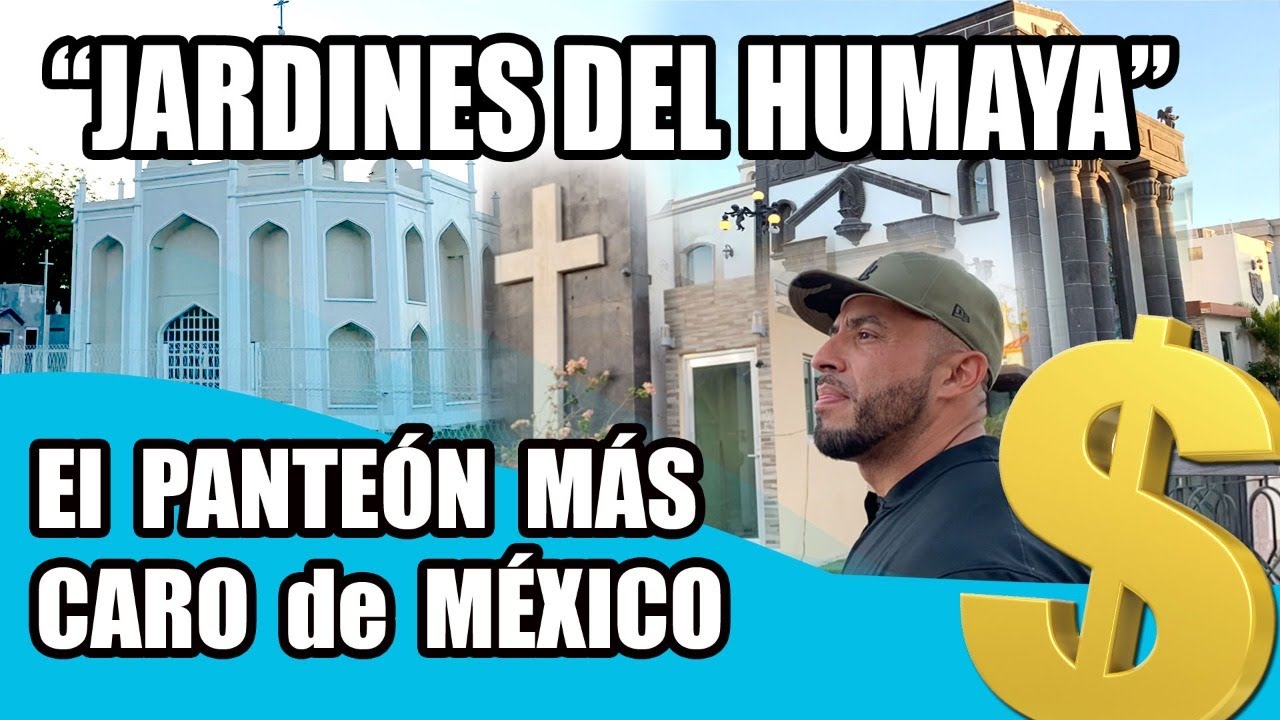 El Panteón Más CARO 💰 Y EXTRAVAGANTE del mundo 🌎 JARDINES DEL HUMAYA en Culiacán | Juan Rivera