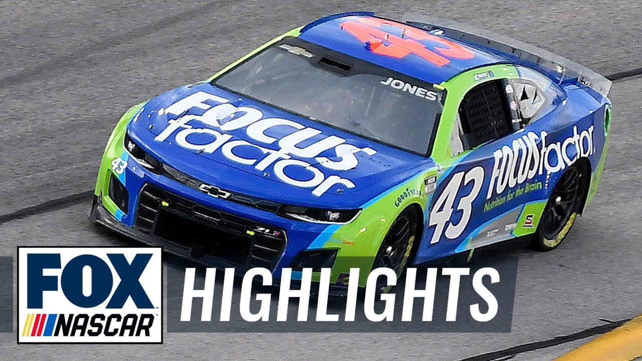 Erik Jones holds off a late charge from Denny Hamlin to win at Darlington | NASCAR ON FOX