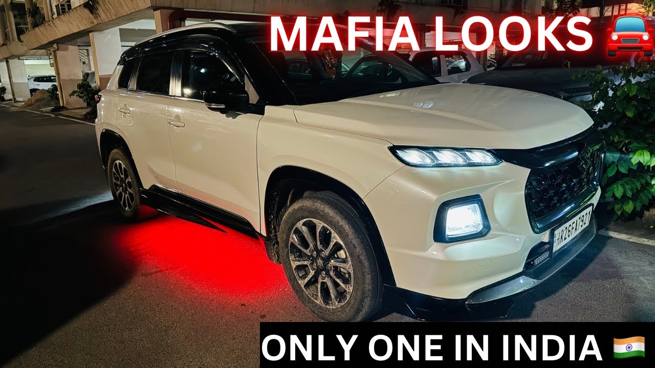 Installing Body Kit and Under Body Light In Grand Vitara 🚘 One In India 🇮🇳