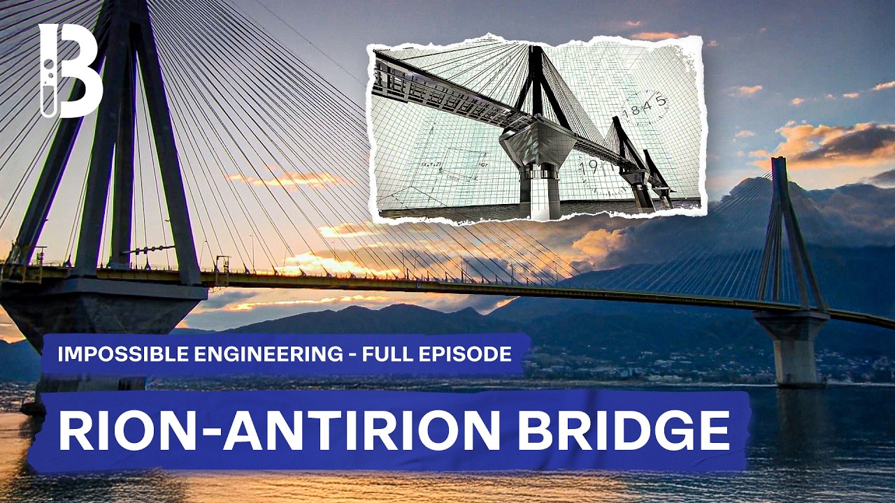 Engineering Against Earthquakes & High Winds: Building the Rion Antirion Bridge | Blueprint